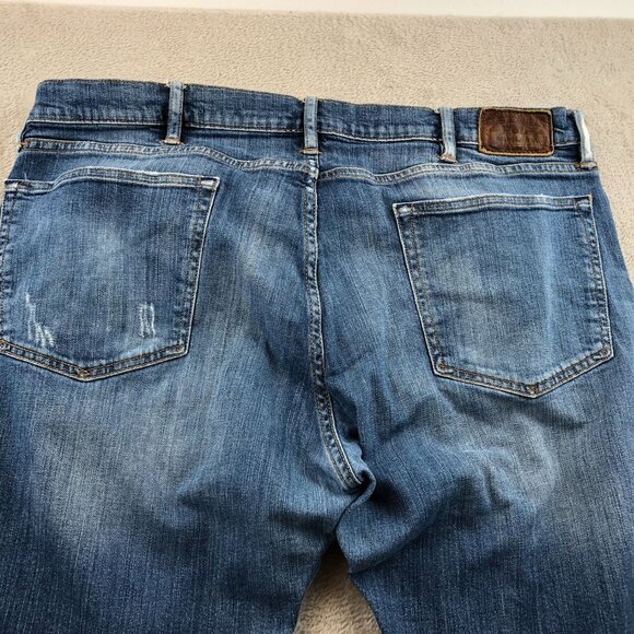 Polo Ralph Lauren Mens Jeans Size 38x32 Straight Classic Blue Denim Y2K - Picture 11 of 16